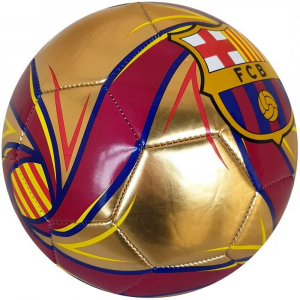 PHI FC Barcelona: címeres focilabda 5-ös méret arany (115743)