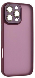 Gigapack Apple iPhone 16 Pro szilikon tok akril hátlappal lila (GP-160105)