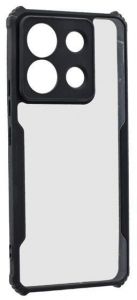 Gigapack Xiaomi Poco X6 akril hátlapos tok átlátszó-fekete (GP-156021)