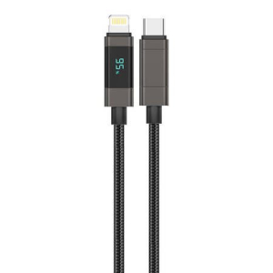 Foneng XS05 USB-C - Lightning k&aacute;bel 1.2m fekete (XS05 C-iP)