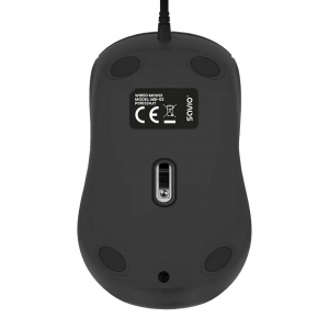 Savio MB-02 vezetékes egér fekete