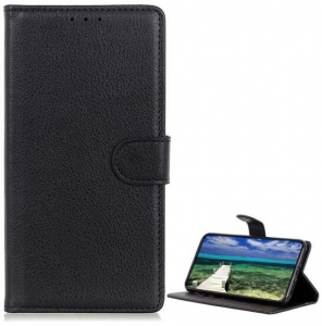 Gigapack Motorola Edge 50 Fusion bőr hat&aacute;s&uacute; pr&eacute;mium fliptok fekete (GP-157667)