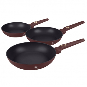 Berlinger Haus Leonardo Collection 3 r&eacute;szes serpenyő szett (BH/8048)