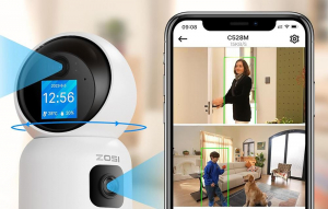 ZOSI C528M WiFi 5G Dual 6MP belt&eacute;ri kamera