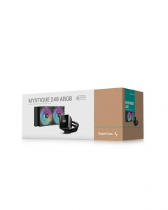 Deepcool MYSTIQUE 240 ARGB univerzális CPU vízhűtés fekete (R-LX550-BKADSNC-G-1)