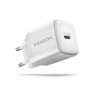Axagon ACU-PD20W PD3.0 & QC4+ 1xUSB-C hálózati töltő 20W fehér