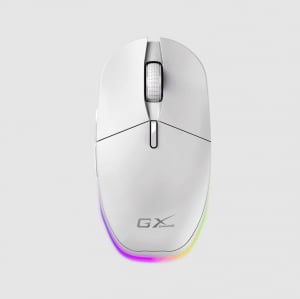 Genius Scorpion M8250 vezeték nélküli Bluetooth Gaming egér újratölthető akkumulátorral fehér (31060001400)