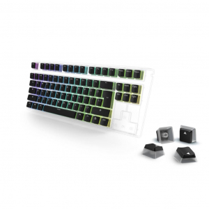 Hama URAGE "DOUBLESHOT PBT KEYCAP" US/UK kiosztás fekete (00217894)