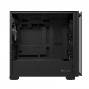ASUS A23 PLUS táp nélküli ablakos Micro-ATX ház fekete