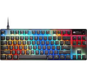 SteelSeries Apex Pro TKL GEN3 USB angol Gaming billentyűzet (64741)