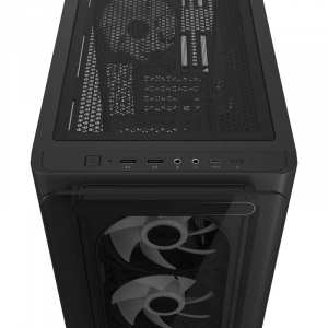 ASUS A23 PLUS táp nélküli ablakos Micro-ATX ház fekete
