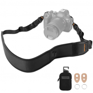 K&F Concept lapos neopr&eacute;m nyakp&aacute;nt gyorskiold&oacute; csattal fekete (KF-13-184)