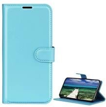 Gigapack Honor X7 (2022) bőr hatású prémium fliptok mentakék (GP-135366)
