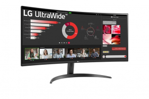 34" LG 34WR50QK-B WQHD &iacute;velt monitor