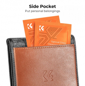 K&F Concept szűrőtart&oacute; tok 3db szűrő sz&aacute;m&aacute;ra 67-82mm (KF-13-138)