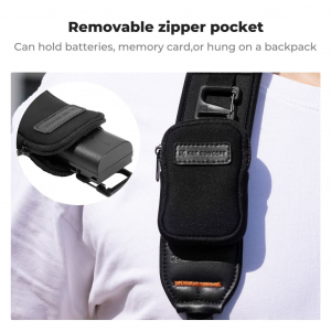 K&F Concept lapos neopr&eacute;m nyakp&aacute;nt gyorskiold&oacute; csattal fekete (KF-13-184)