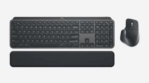 Logitech MX Keys 2. generációs vezeték nélküli UK (Qwerty) billentyűzet és egér páros üzleti használatra grafitszürke (920-010932)