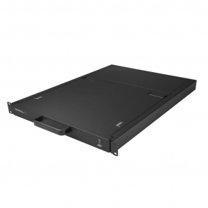 Startech.com 19" Rackmount KVM Console fekete (RKCONS1916K)