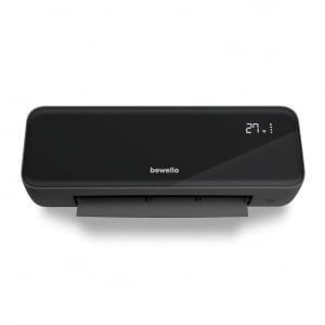 Bewello Smart fali hősugárzó, Tuya kompatibilis fekete (BW2103A)