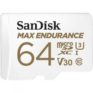 64GB microSDXC Sandisk Max Endurance CL10 U3 V30 + adapter (SDSQQVR-064G-GN6IA)