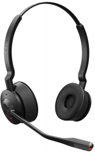 Jabra Engage 55 SE UC Duo LINK400A LowPower vezeték nélküli headset fekete (9659-410-111-1)