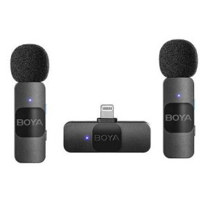 Boya Audio BY-V2 Dual Wireless Lavalier Lightning csatlakozós mikrofon