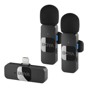Boya Audio BY-V2 Dual Wireless Lavalier Lightning csatlakozós mikrofon