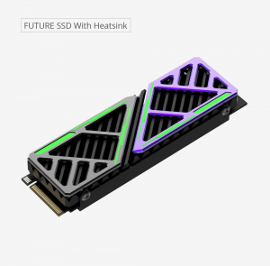 512GB Hikvision HIKSEMI FUTURE M.2 NVMe SSD meghajtó hűtőbordával (HS-SSD-FUTUREX(STD)/512G/PCIE4/WW)