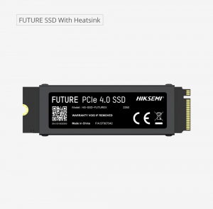 512GB Hikvision HIKSEMI FUTURE M.2 NVMe SSD meghajtó hűtőbordával (HS-SSD-FUTUREX(STD)/512G/PCIE4/WW)