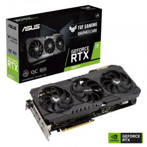 ASUS GeForce RTX 3060 Ti 8GB TUF Gaming OC Edition videokártya (TUF-RTX3060TI-O8GD6X-GAMING) - Bontott termék!