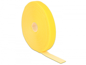 Delock Hurkolhat&oacute; r&ouml;gz&iacute;tok, 10 m x 20 mm (H x Sz) tekercs, s&aacute;rga (18740)