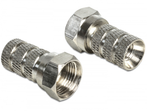 Delock F dug&oacute; 5mm &aacute;tm&eacute;rőjű k&aacute;belhez (65615)