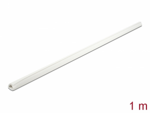 Delock Mini kábelcsatorna önzáró 12 x 12 mm - hossza 1 m fehér (20718)