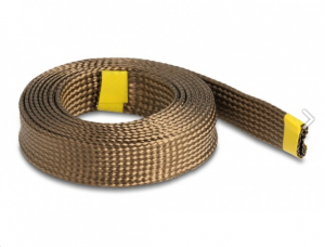 Delock Barna fonott öv bazalt szálakból 2 m x 25 mm (20889)