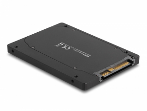Delock 2.5  átalakító U.2 SFF-8639 - M.2 NVMe M aljzat - 7 mm-es magas (63379)