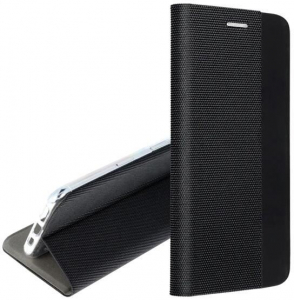 Gigapack Samsung Galaxy A35 (SM-A356) textil mint&aacute;s fliptok fekete (GP-154313)