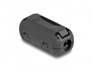 Delock Ferrit mag / ferrit gyűrű kábel körbevételére 5 mm 2 db., fekete színű (80944)