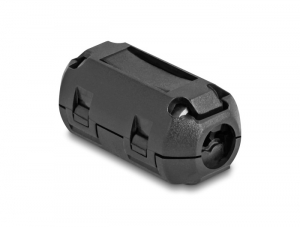 Delock Ferrit mag / ferrit gyűrű k&aacute;bel k&ouml;rbev&eacute;tel&eacute;re 7 mm 2 db., fekete sz&iacute;nű (80945)