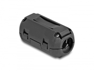 Delock Ferrit mag / ferrit gyűrű kábel körbevételére 9 mm 2 db., fekete színű (80946)
