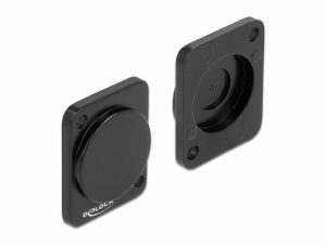 Delock D-t&iacute;pus&uacute; fed&eacute;l fekete (86791)