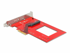 Delock PCI Express x4 kártya - 1 x belső U.3 (90071)