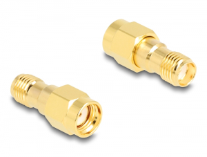 Delock Adapter RP-SMA-dug&oacute; apa SMA csatlakoz&oacute;h&uuml;vely HBI59-1 (90203)