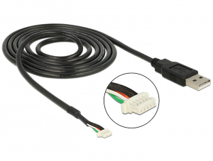 Delock Module K&aacute;bel USB 2.0 Type-A apa > 5 pin kamera apa V5 A 1.5 m (95987)