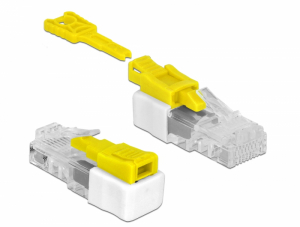 Delock RJ45 csatlakozó zár 5 darabos készlet (85334)