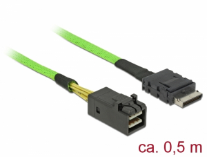 Delock K&aacute;bel OCuLink PCIe SFF-8611 > SFF-8643, 50 cm (85694)