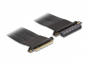 Delock PCI Expressz riser k&aacute;rtya x8 apa - x8 szlot k&aacute;bellel 30 cm hossz&uacute; (88029)