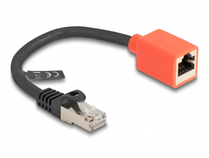 Delock RJ45 eszk&ouml;z v&eacute;dő adapter Cat.6A S/FTP 20 cm (Elszakad&aacute;s g&aacute;tl&oacute; adapter) (88197)