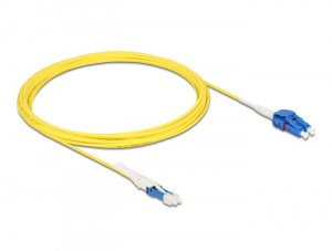 Delock Optikai sz&aacute;las k&aacute;bel CS apa - LC Duplex egyszeres m&oacute;d G657A2 / OS2 Uniboot 5 m (88317)