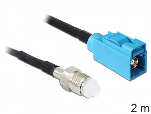 Delock FME jack > FAKRA Z jack RG-174, 2 m (88630)