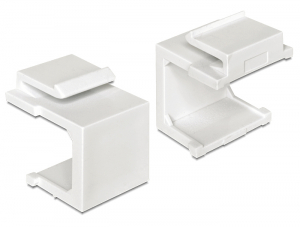 Delock Keystone fed&eacute;l, feh&eacute;r (86314)